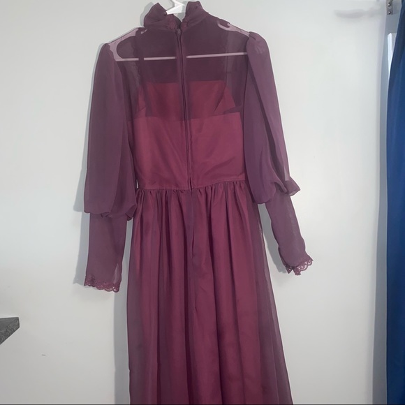 One of a Kind Vintage Victorian Style Dress! - Picture 4 of 8